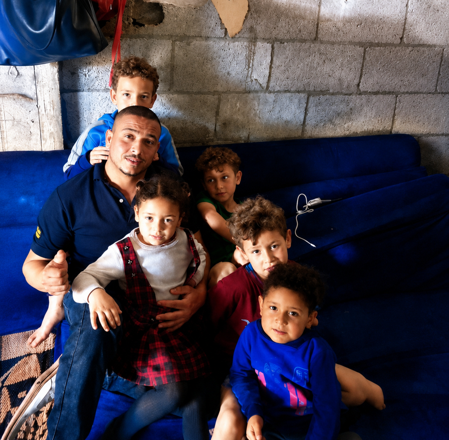 Mohamed's Family in Palestine